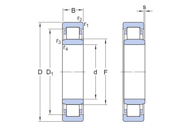 NU 222 ECM bearing NU 222 ECM bearing
